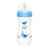 Imagen de Mamadera de plástico 330ml tetina natural boca ancha, en caja, varios colores MOMEASY