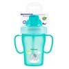 Imagen de Vasorbito de plástico, 200ml con sorbito retráctil, en cartón, 2 colores MOMEASY