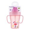 Imagen de Vasorbito de plástico, 200ml con sorbito retráctil, en cartón, 2 colores MOMEASY