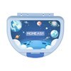 Imagen de Vianda contenedor infantil de plástico con botella 330ml, 2 colores MOMEASY