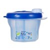 Imagen de Vianda infantil de plástico con divisiones pico vertedor, en cartón, 2 colores MOMEASY