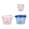 Imagen de Vianda infantil de plástico con divisiones pico vertedor, en cartón, 2 colores MOMEASY