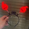 Imagen de Tiara de plástico, calabaza con luz, en bolsa