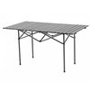 Imagen de Mesa enrollable rectangular de aluminio pintado plegable, portátil, en bolsa varios colores