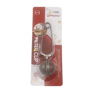 Imagen de Infusor de té de acero inoxidable, en cartón