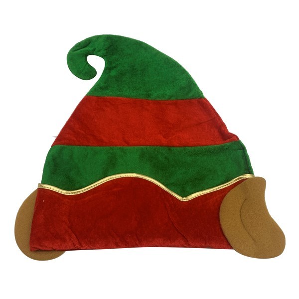 Imagen de Gorro navideño elfo de fieltro, en bolsa