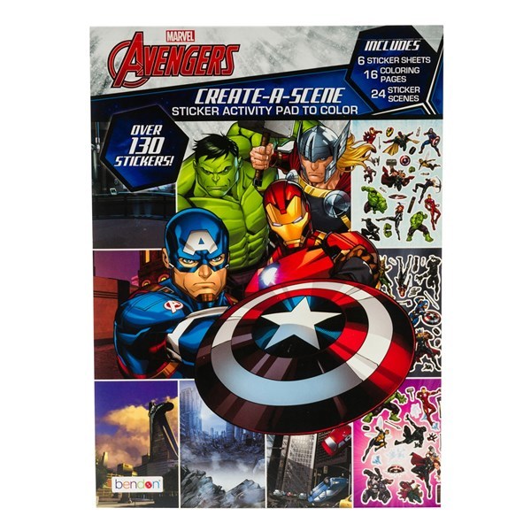 Imagen de Libro de actividades AVENGERS con stickers