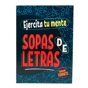 Imagen de Libro de actividades, SOPA DE LETRAS, 80 páginas