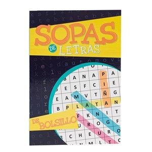 Imagen de Libro de actividades, SOPA DE LETRAS 128 páginas