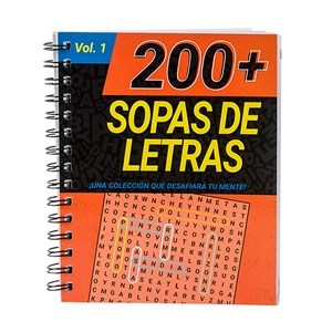 Imagen de Libro de actividades, SOPA DE LETRAS 256 páginas,   2 títulos