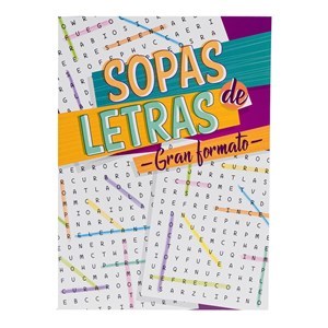 Imagen de Libro de actividades, SOPA DE LETRAS 80 páginas, 2 títulos