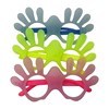 Imagen de Lentes de cotillón x12, manos varios colores
