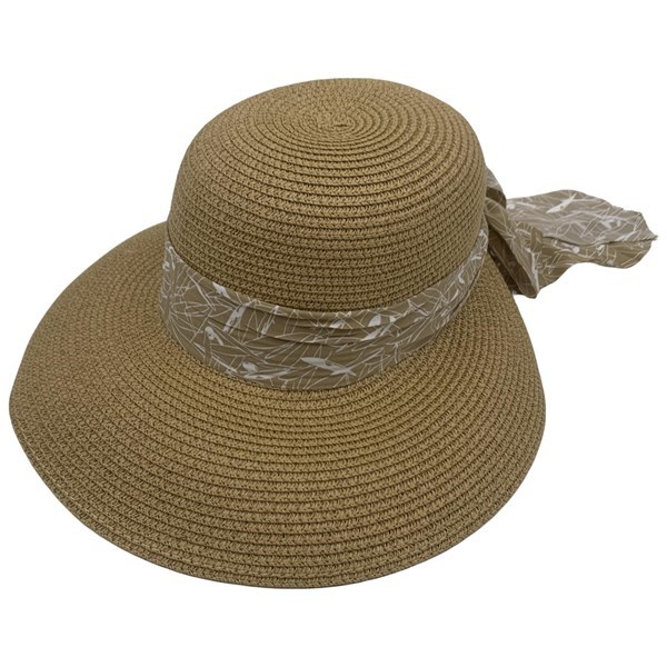 Imagen de Sombrero para dama ala ancha con cinta