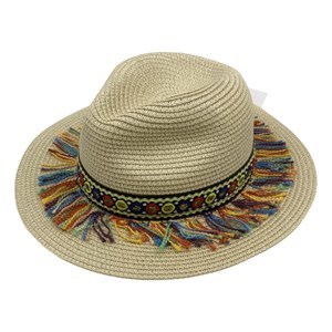 Imagen de Sombrero ala corta con aplique de colores