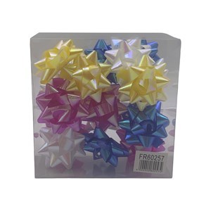 Imagen de Moñita para regalo x18, en caja de mica, varios colores