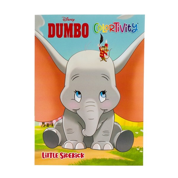 Imagen de Libro de colorear y actividades 80 páginas, DUMBO BAMBI