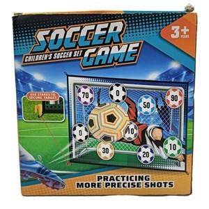 Imagen de Arco de fútbol, tiro al blanco con velcro, con pelota en caja