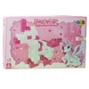 Imagen de Bloques de plástico, 64 piezas, unicornio, en caja