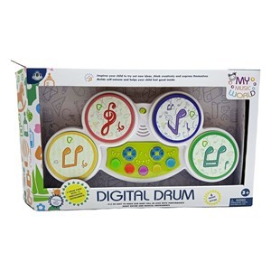 Imagen de Didáctico batería para bebé con luz y sonido, 3AA en caja