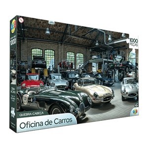 Imagen de Puzzle 1000 piezas autos, en caja