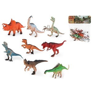 Imagen de Dinosaurios x8, en bolsa