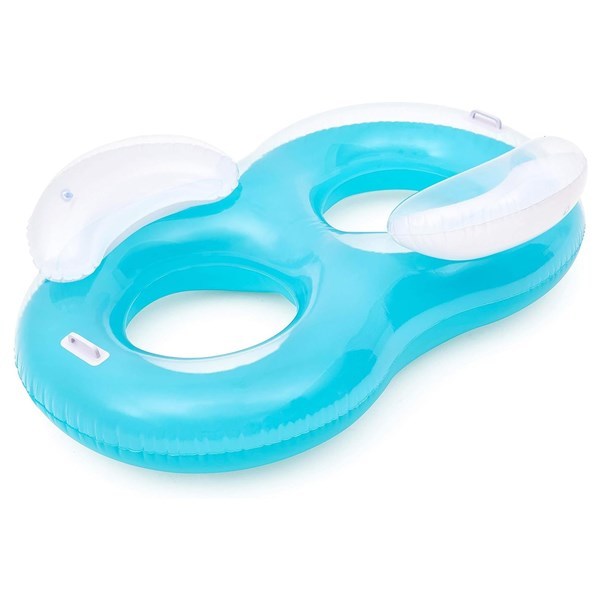 Imagen de Inflable flotador doble, Bestway, en caja, varios colores