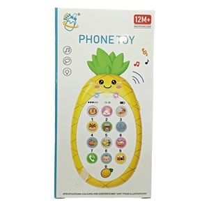 Imagen de Didáctico celular con luz y sonido, 2AA, en caja