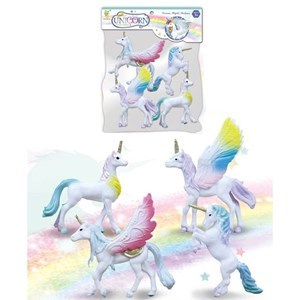 Imagen de Caballo unicornio x4, en bolsa