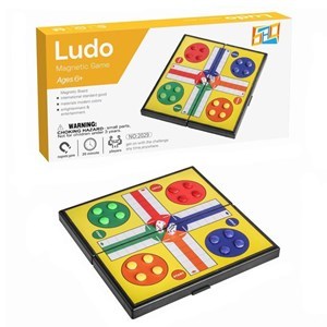 Imagen de Juego de mesa, ludo, magnético en caja