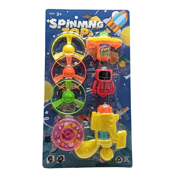 Imagen de Pistola lanza trompo y hélices, en blister