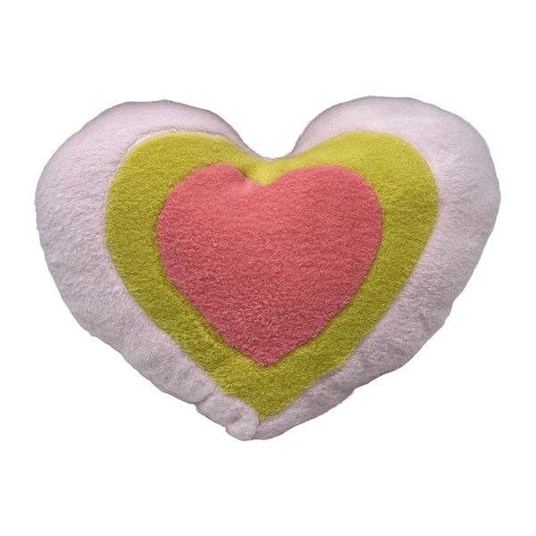 Imagen de Peluche almohadón corazón, 2 colores