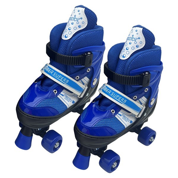 Imagen de Patines 4 ruedas en paralelo, talle M varios colores, T 34/37 en bolsa de PVC
