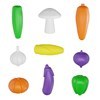 Imagen de Frutas verduras de plástico 9 piezas, en bolsa