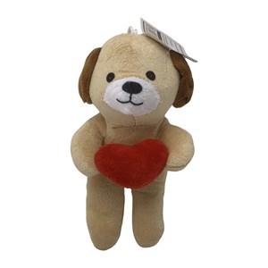 Imagen de Peluche perro con corazón