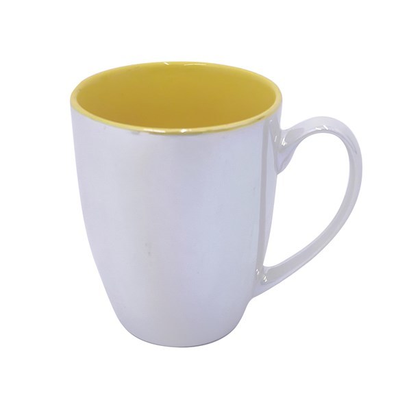 Imagen de Taza de loza 450ml, espejada, no apta para microondas varios colores