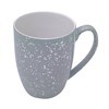 Imagen de Taza de loza 450ml, gotas brillantes, no apta para microondas varios colores