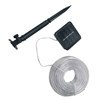Imagen de Luces led x100 mini cálidas con panel solar, 10 metros en caja