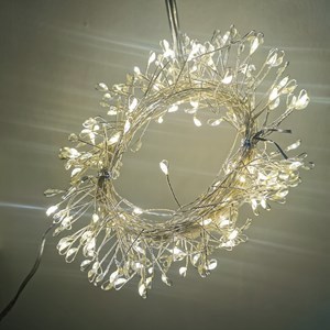 Imagen de Luces led x300 mini cálidas intermitentes 220V, en caja