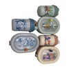 Imagen de Vianda contenedor infantil de plástico con botella 600ml, varios colores