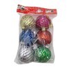 Imagen de Bolas navideñas x6, 4cm en bolsa