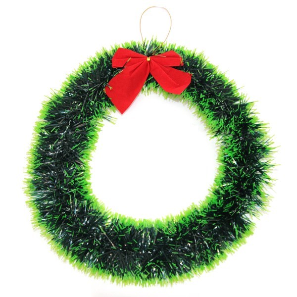 Imagen de Adorno para puerta corona navideña, en bolsa