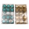 Imagen de Bolas navideñas x15 4cm, en caja, varios colores