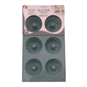 Imagen de Molde de silicona para 6 donas, varios colores