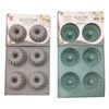 Imagen de Molde de silicona para 6 donas, varios colores