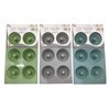 Imagen de Molde de silicona para 6 donas, varios colores
