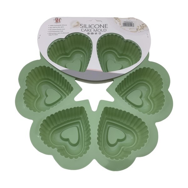 Imagen de Molde de silicona para repostería, varios colores