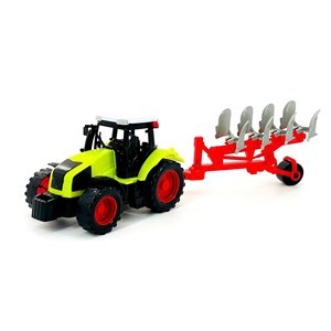 Imagen de Tractor con arado, en burbuja