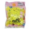 Imagen de Globo neón 10" FILIPPO amarillo, bolsa x50