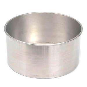Imagen de Tortera de aluminio fondo fijo alta 18cm