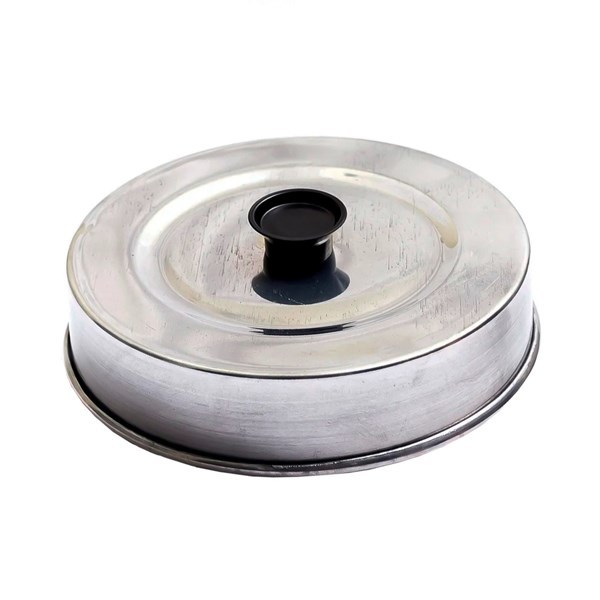 Imagen de Tapa para cocción de hamburguesas, "abafador", de aluminio